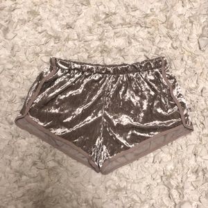 Velvet Shorts